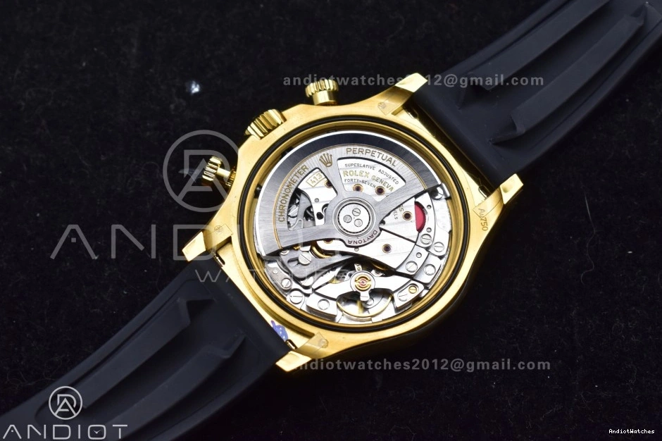 (Weighted) YG Sophisticated 126518 1:1 V6 QF Daytona on Strap Black Oysterflex Dial Best SH4131 Edition 807 1030